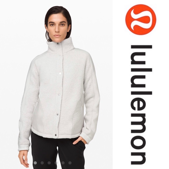 lululemon athletica Jackets & Blazers - Lululemon Go Cozy Jacket White